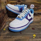 Nike Air Force 1 07 Lv8 Nba 75Th Anniversary Lakers Dc8874-101 Men's Size 6.5/W8