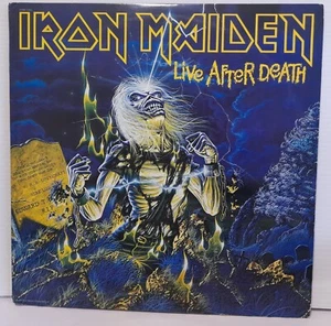 IRON MAIDEN - 2 LP SET - LIVE AFTER DEATH - Picture 1 of 3