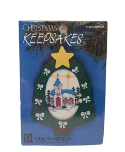 Pasteles de Navidad ""Iglesia"" 18 quilates. Kit #1352 diseños para aguja. ID: 33556 - Imagen 1 de 2