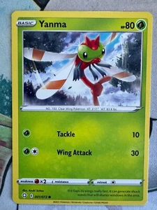 Yanma Non Holo English Pokemon TCG BKU775 - Picture 1 of 1