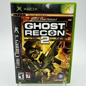 Tom Clancy's Ghost Recon 2: 2011 Final Assault - Xbox + Reg Card - Complete CIB - Picture 1 of 7