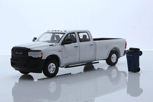 2021 Dodge Ram 2500 Tradesman Pickup Truck & Trash Can 1:64 Scale Diecast Model - Picture 1 of 11