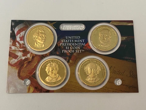 2008 S Presidential Dollar PROOF SET - COINS ONLY - FREE SHIPPING!!! Cover