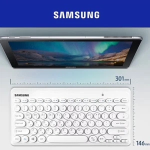 SAMSUNG Wireless Tablet Mini Keyboard Mouse Set SRP-9610W Superior Performance R - Picture 1 of 5