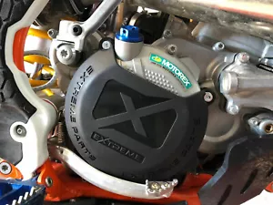 COPERCHIO FRIZIONE PROTEZIONE KTM HUSQVARNA 250 300 2 TEMPI ANNO 2012-2016 - Picture 1 of 11