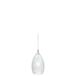 Vaxcel Milano 4-1/2' Mini Pendant Cocoon Glass - PD57111SN - Picture 1 of 1