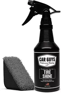 Tire Shine Spray | High Gloss & Satin Finish | Non-Greasy, UV Protection, Long-L - Picture 1 of 12