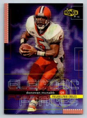 1999 UD Ionix Electric Forces #EF6 Donovan McNabb (ref 202102) - Image 1 of 2
