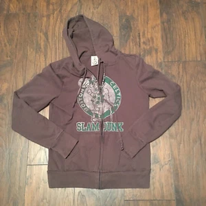 Boston Celtics NBA Basketball Hardwood Classics womens hooded Sweatshirt size Lg - Picture 1 of 5