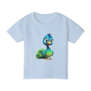 Heavy Cotton� Toddler T-shirt Peacock - Picture 1 of 29
