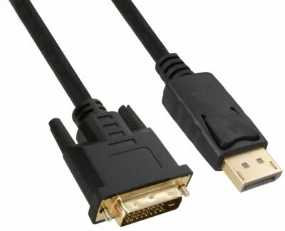 DisplayPort Male to Dual Link DVI-D Male Cable lengths 6ft and 10ft - Image 1 of 4