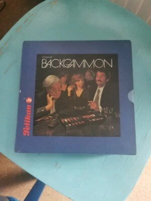 Backgammon Pelikan Gesellschaftsspiel Vintage Retro Spielzeug Spiele Brettspiel - Bild 1 von 2