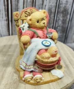 Cherished Teddies Santa Limited Edition Little Holiday Rest And Relaxation 1998 - Picture 1 of 8