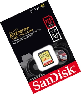 Sandisk 256GB FS extreme 4K HD SD card for Canon XF705 XF405 XF400 GX10 HF G21 - Picture 1 of 4