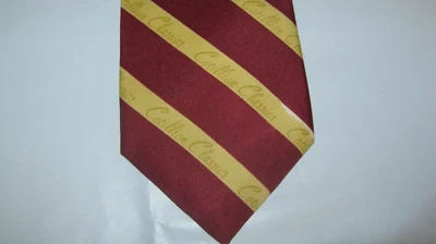Corbata a rayas de oro rojo Cotillion Classics para niños circa 1949 44 x 3,25 15902 Foto 1 de 3