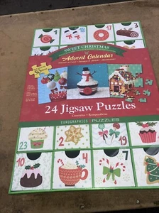 Advent Calendar - 24 x 50 Pce Jigsaw Puzzles This Is A Weekend Special Only - Picture 1 of 2