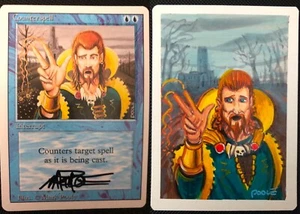 MTG Revised Counterspell Artist Proof AP w/art - Picture 1 of 3