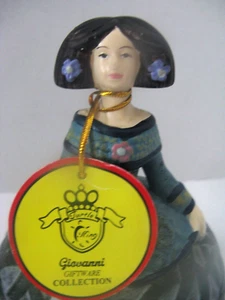 Giovanni Giftware Collection Turtle King Corp Lady Handmade NEW w/Tag - Picture 1 of 6