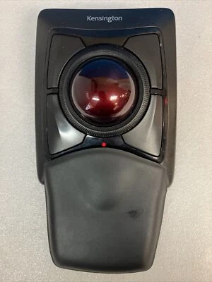 ~Kensington M01497-M Expert Trackball Mouse Wireless Ergonomic Palm Rest *Tested - Image 1 of 4