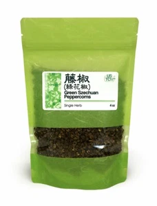 Whole Green Szechuan Peppercorns Qing Hua Jiao 藤椒 綠花椒 青花椒 4oz - Picture 1 of 2