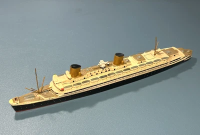 TOP Wiking modello nave 1:1250 vecchio - nave passeggeri Brema MODELLO IN FUSIONE COMPLETA - Immagine 1 di 4