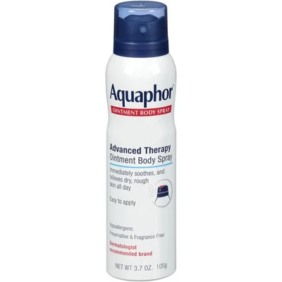Paquete de 3 ungüentos en spray corporal Aquaphor Advanced Therapy, 3,7 OZ Lata pulverizadora Foto 1 de 3