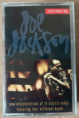 Joe Jackson - Live 1980/86 - Double Cassette - Brand New - Image 1 of 3