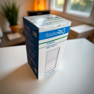NEW In BOX ~ Lutron Radio RA3 RRST-PRO-N-WH Sunnata Dimmer Switch - Picture 1 of 1
