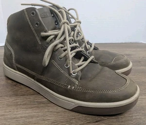 Keen Glenhaven Mid Top Modern Schnürschuhe Braun Leder Sneaker Herren Schuhgröße 10,5 - Bild 1 von 12