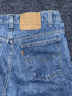 Levi’s Jeans Mens Size Tag-32x32fits-28x28 VTG 90s Orange Tab Made In USA - Image 1 of 4
