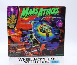 Doom Saucer Mars Attacks 1996 Trendmasters Action Figure Vehicle NEW MISB - Picture 1 of 6