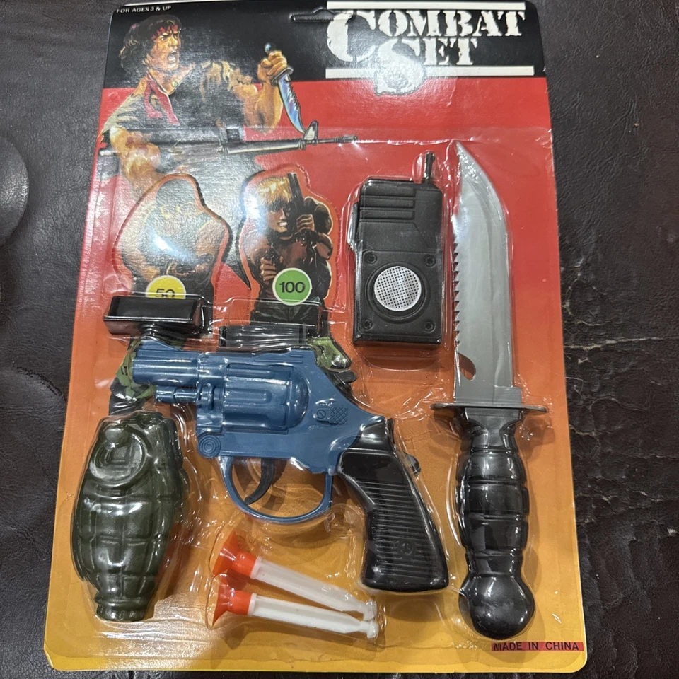 Rambo 80’S Combat Set Toy Rare! - Image 1 of 4