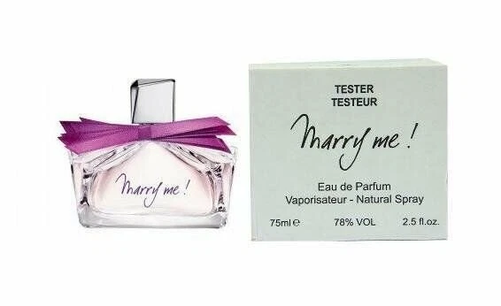 MARRY ME by Lanvin 2.5 oz EDP eau de parfum Women Spray Perfume Tester 75 ml NEW - Image 1 of 1