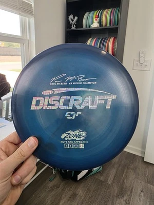 Discraft ESP Zone - Paul McBeth 6x - Disc Golf Putt & Approach - Image 1 of 2