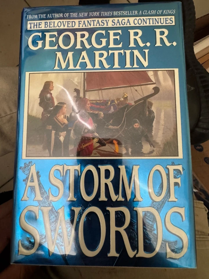 A STORM OF SWORDS by George R.R. Martin Bantam Books SIGNED 1st Ed-1st Print -LN - Image 1 of 4
