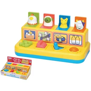 Baby Toddler Pop Up Farm Yard Animals Friends Activity Toy Childrens Game Gift. - Picture 1 of 3