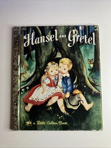 Vintage 1982 Little Golden Book Hansel And Gretel - Imagen 1 de 15