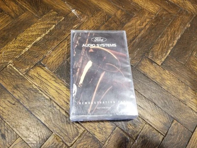 FORD AUDIO SYSTEMS Demonstration Tape Cassette Sealed Unopened 1990 Mustang Etc - Image 1 of 3
