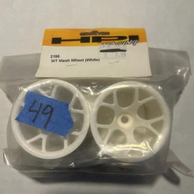 HPI #2195 MT Mesh Wheel (White) NIP - Image 1 of 2