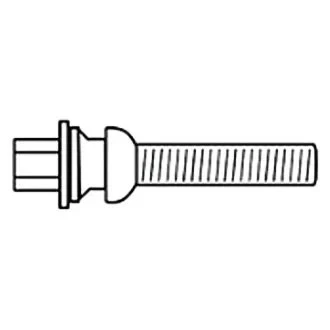 For Volkswagen Jetta 90-15 H&R 1454303SW Black Radius/Ball Seat VW/Audi Lug Bolt Foto 1 de 1