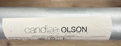 NEW Candice Olson Wallpaper ND7092 Blue/Silver Metallic 60.8 SQ FT - Image 1 of 4