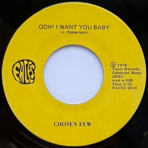 Chosen Few / Ohh! I Want You Baby 1978 US Funk 7in Vinyl Faces FACES 2019 - Bild 1 von 2