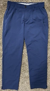 Pantalones Under Armour para Hombres 34x30 Azul UA Drive Pierna Recta Golf Performance Tech - Imagen 1 de 9