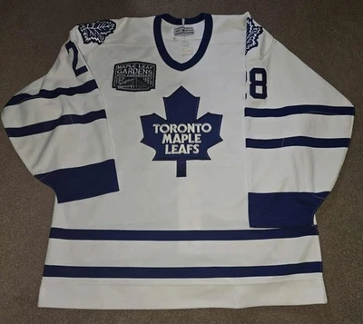 Vtg Tie Domi Toronto Maple Leafs CCM AUTHENTIC Jersey Sz 48 - Image 1 of 4