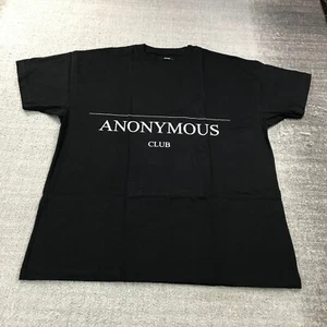 Hood By Air Shirt Mens Large Anonymous Club Black Made in USA Playboi Carti Adin - Picture 1 of 9