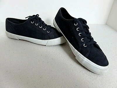 Old Navy Sneakers Womens Size 8M Vulc 146172-04 Dark Gray Tennis Lace Up Shoes - Image 1 of 4