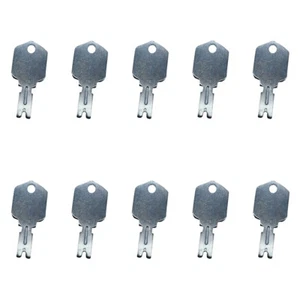 10x Llaves de encendido de carretilla elevadora para Clark Crown Gradall Gehl Hyster Komatsu Yale 166 - Imagen 1 de 5