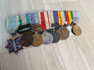 WWII Japanischer Drachen Russo China Sieg usw. Medaille Abzeichen Set - Bild 1 von 22