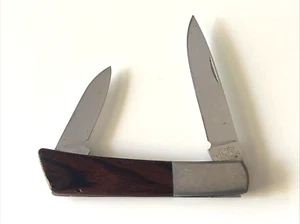 Gerber 250B Silver Knight Two Blade Folding Knife Japan 1979-1981 - Picture 1 of 18