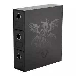 Dragon Shield Fortress Card Drawers Black for Trading Card Collections - Picture 1 of 2